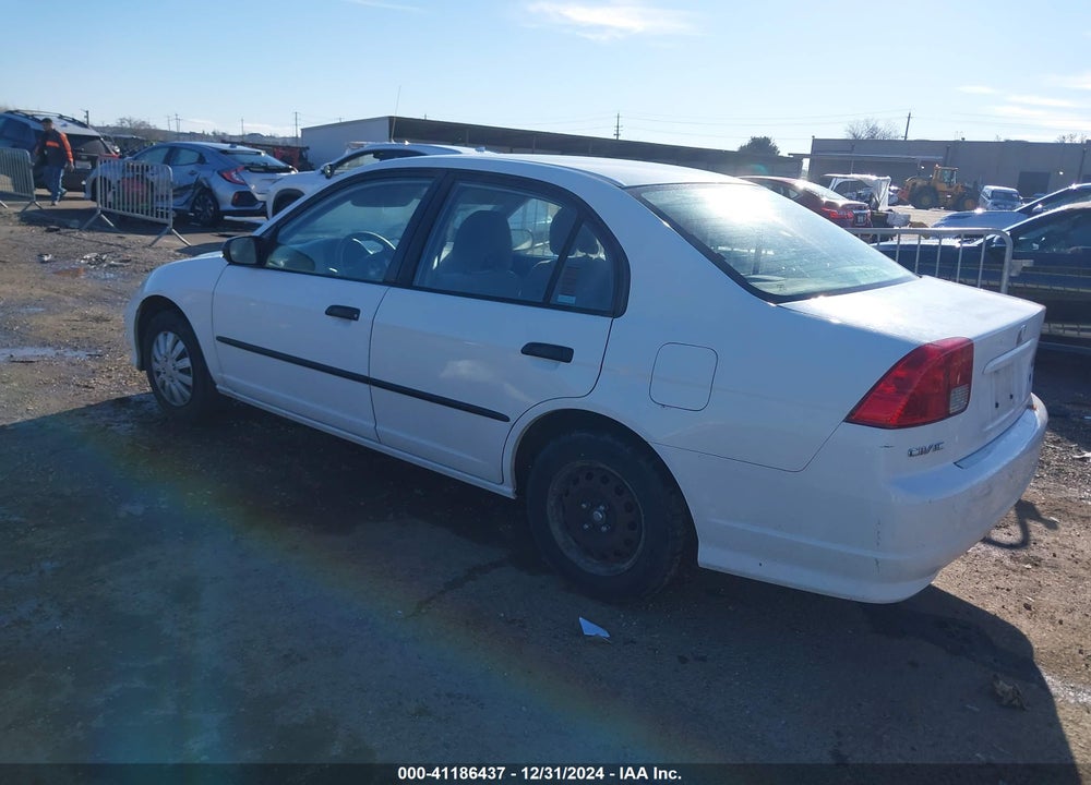 2004 HONDA CIVIC VP VIN: 2HGES16314H642043