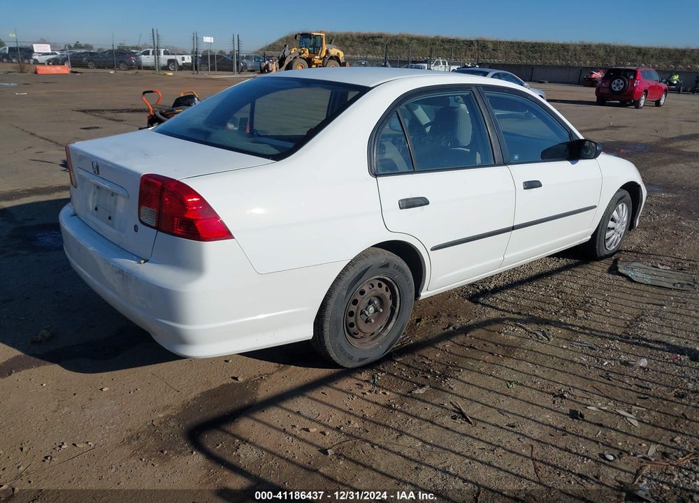 2004 HONDA CIVIC VP VIN: 2HGES16314H642043