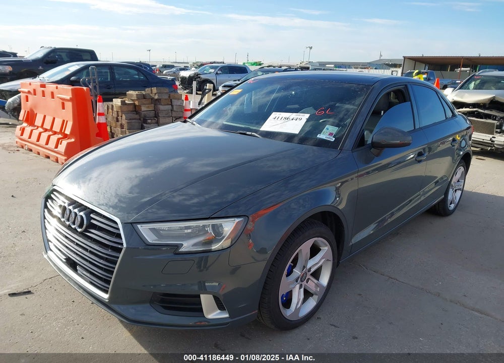 2017 AUDI A3 2.0T PREMIUM VIN: WAUB8GFF6H1025025