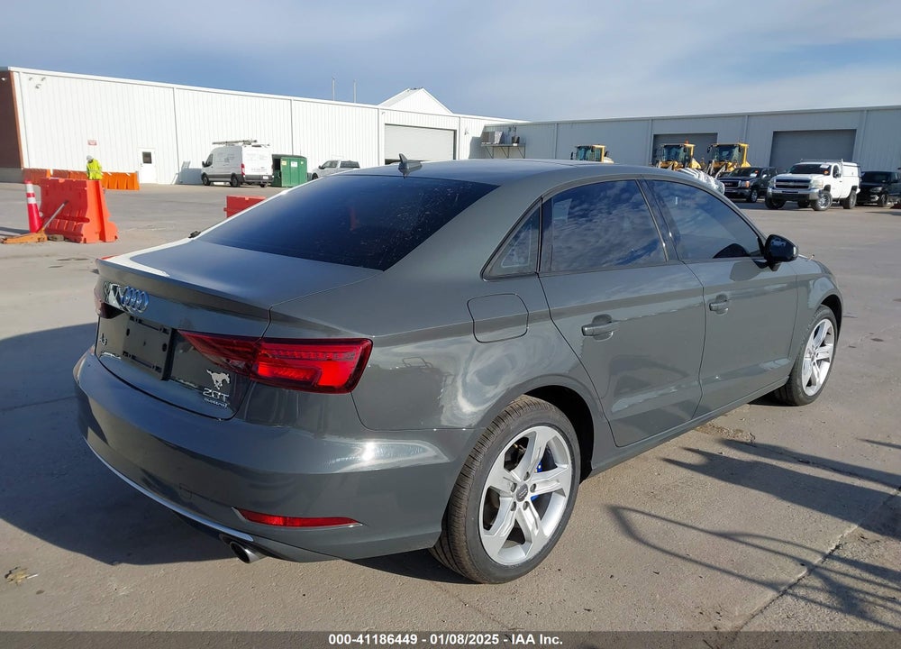 2017 AUDI A3 2.0T PREMIUM VIN: WAUB8GFF6H1025025