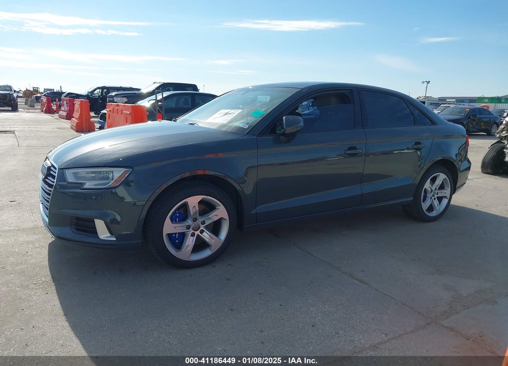 2017 AUDI A3 2.0T PREMIUM VIN: WAUB8GFF6H1025025