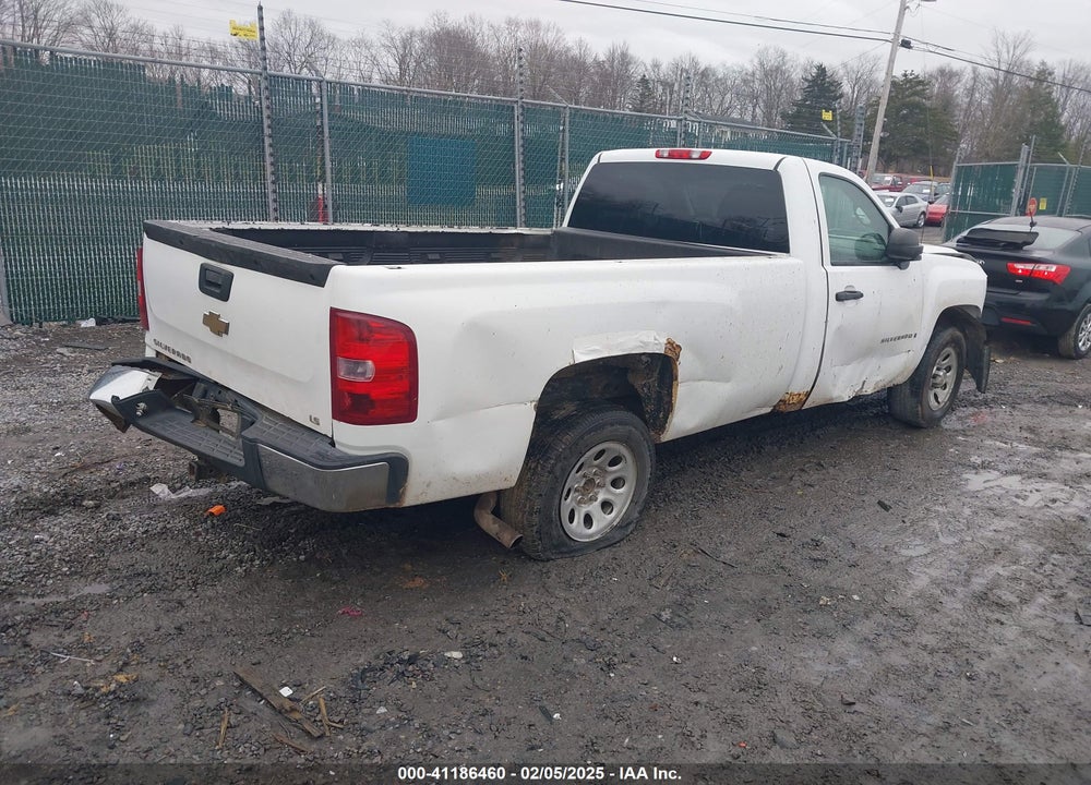 2007 CHEVROLET SILVERADO VIN: 1GCEK14C57Z587392