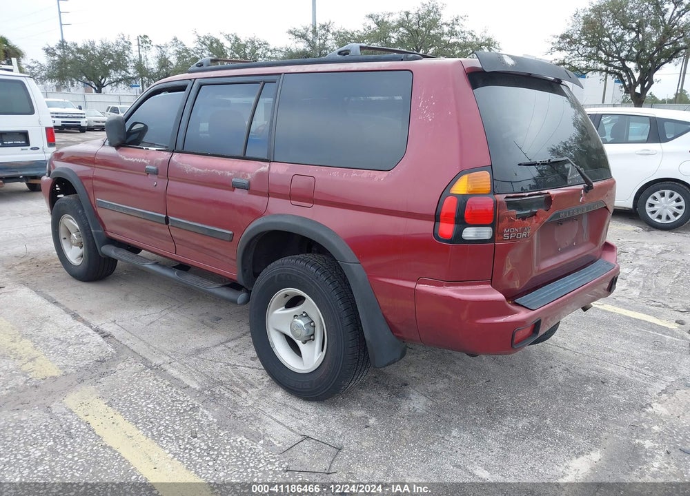 2000 MITSUBISHI MONTERO SPORT LS/XLS VIN: JA4LS31H5YP811934