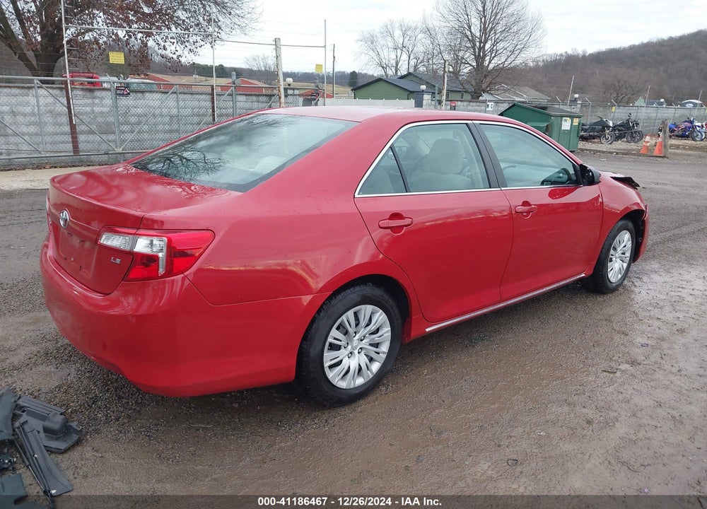 2012 TOYOTA CAMRY LE VIN: 4T1BF1FK0CU619535