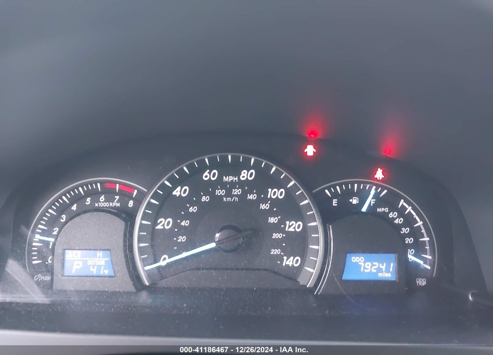 2012 TOYOTA CAMRY LE VIN: 4T1BF1FK0CU619535