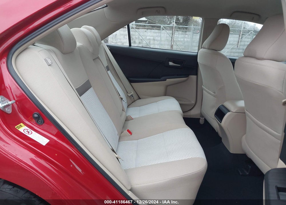 2012 TOYOTA CAMRY LE VIN: 4T1BF1FK0CU619535