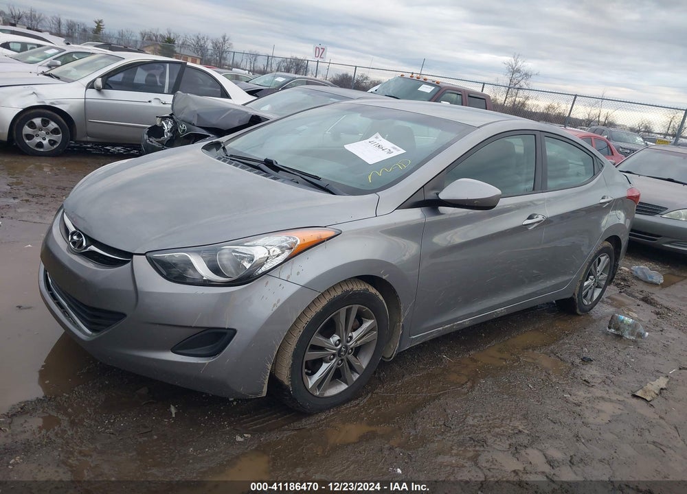 2012 HYUNDAI ELANTRA GLS (ULSAN PLANT) VIN: KMHDH4AE9CU445518