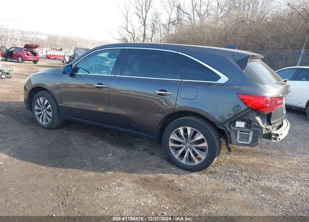 2014 ACURA MDX TECHNOLOGY PACKAGE VIN: 5FRYD4H41EB004250