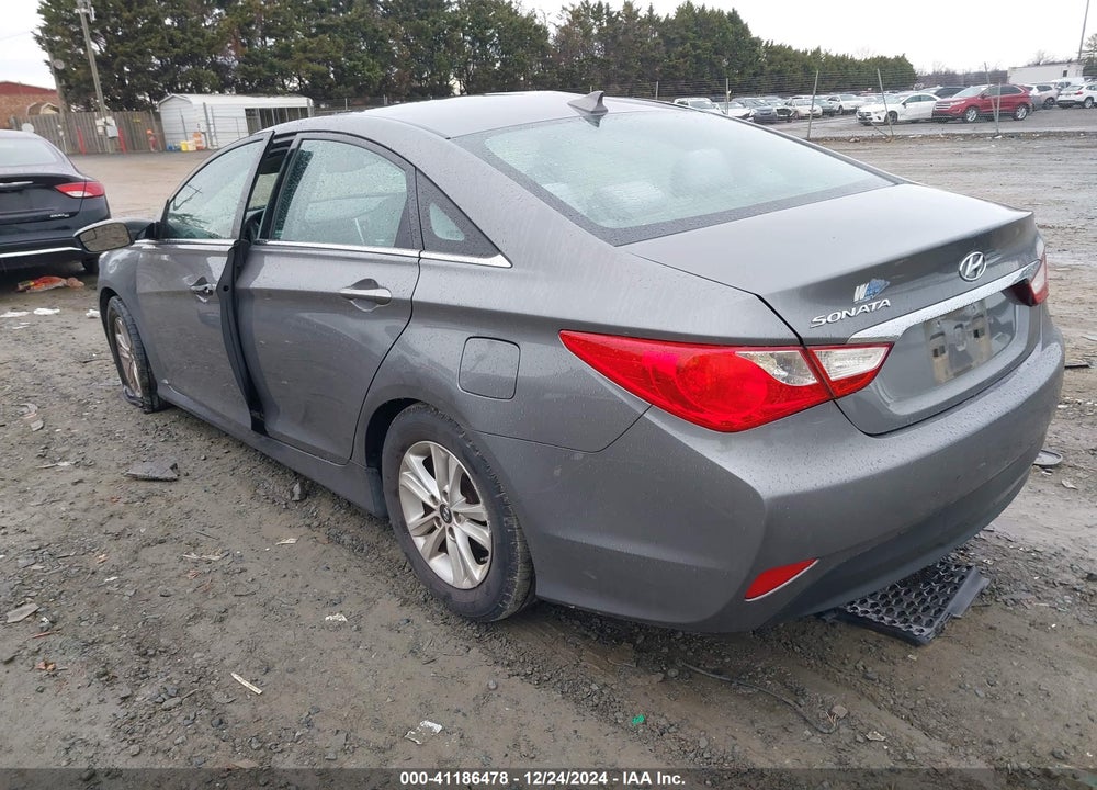 2014 HYUNDAI SONATA GLS VIN: 5NPEB4ACXEH903492