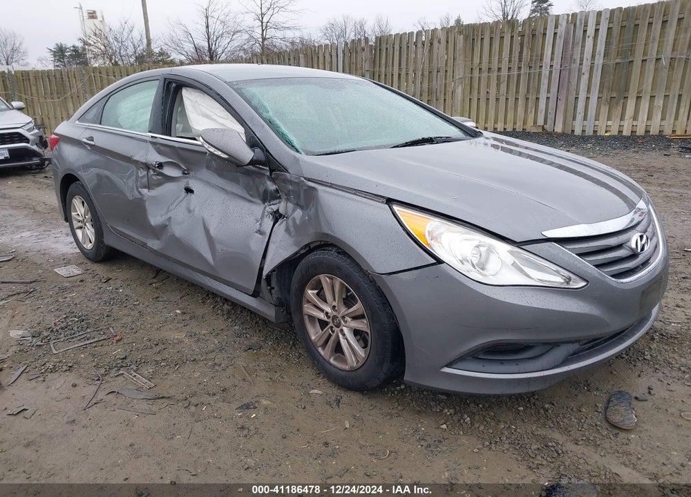 2014 HYUNDAI SONATA GLS VIN: 5NPEB4ACXEH903492