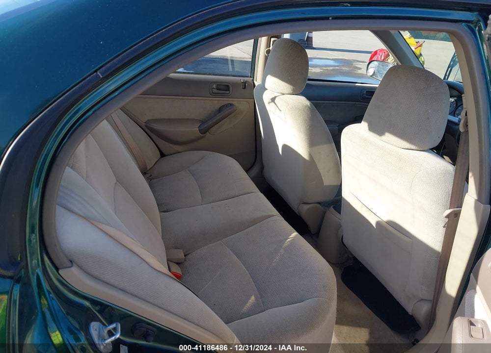 2001 HONDA CIVIC LX VIN: 2HGES16501H505477