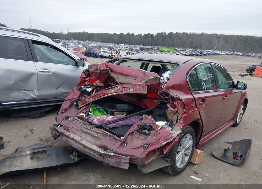 2010 SUBARU LEGACY 2.5I PREMIUM VIN: 4S3BMCG68A3210662
