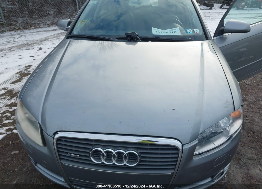 2005 AUDI A4 2.0T VIN: WAUDF68E85A437939
