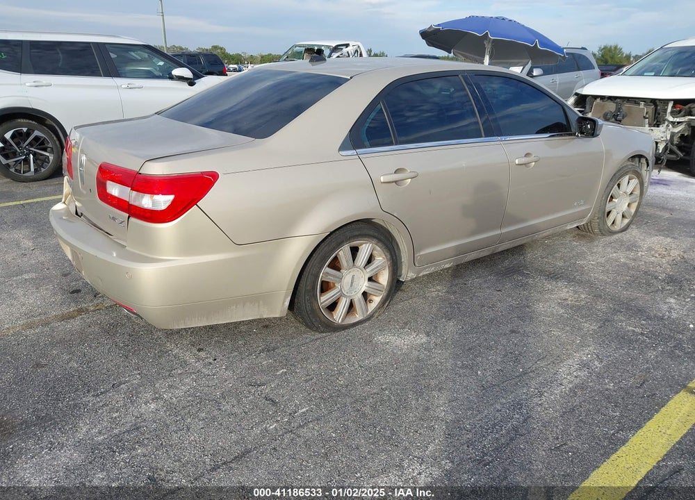 2008 LINCOLN MKZ VIN: 3LNHM26T58R609953