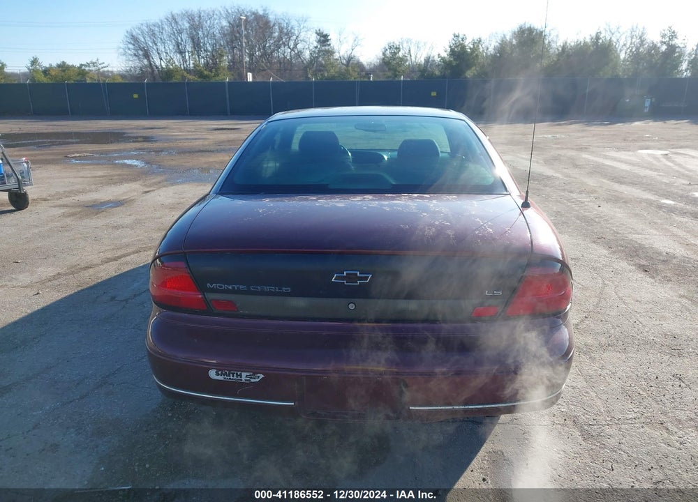 1999 CHEVROLET MONTE CARLO LS VIN: 2G1WW12M4X9177075