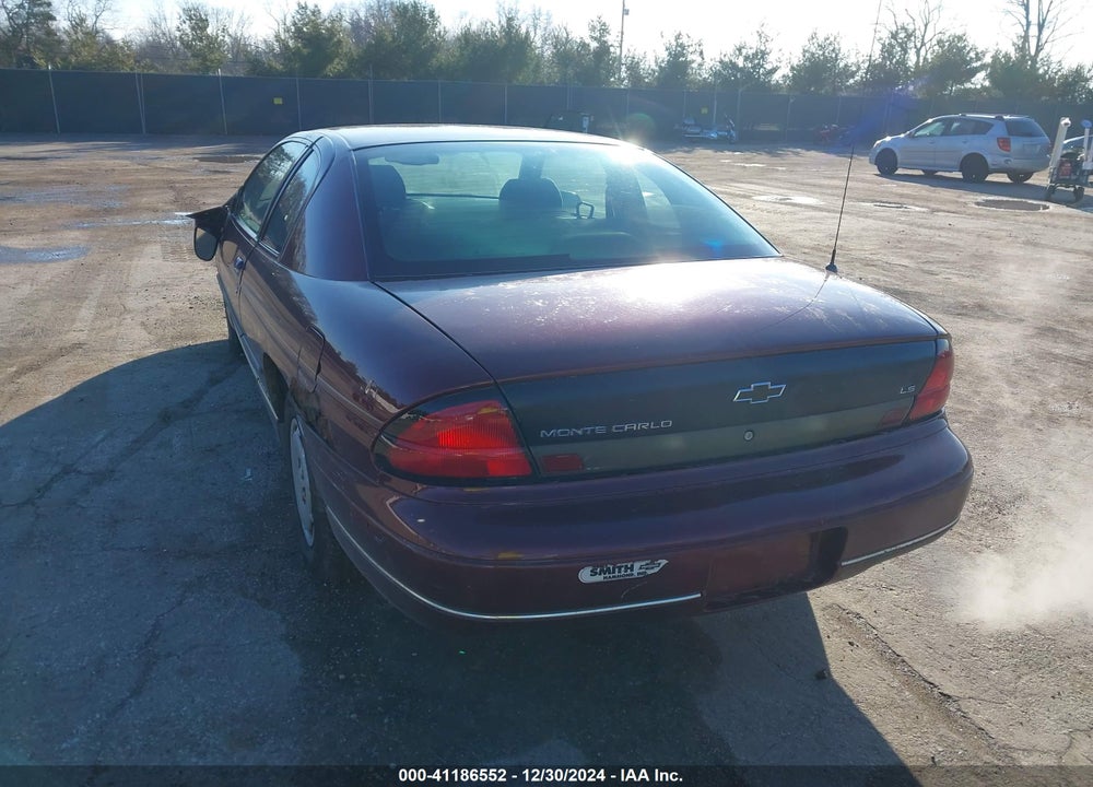 1999 CHEVROLET MONTE CARLO LS VIN: 2G1WW12M4X9177075