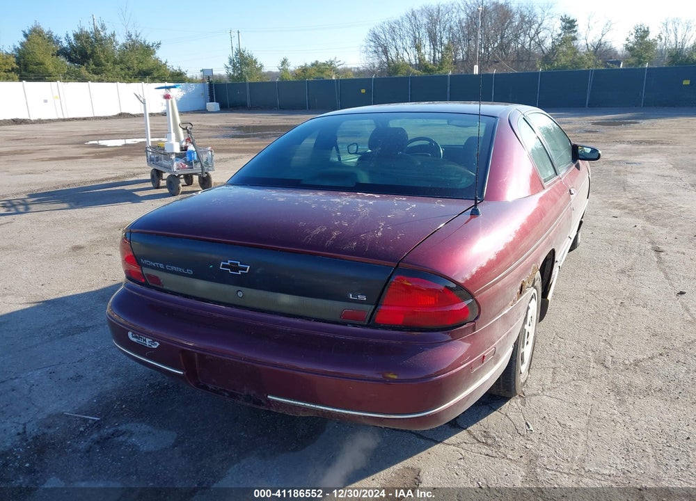 1999 CHEVROLET MONTE CARLO LS VIN: 2G1WW12M4X9177075