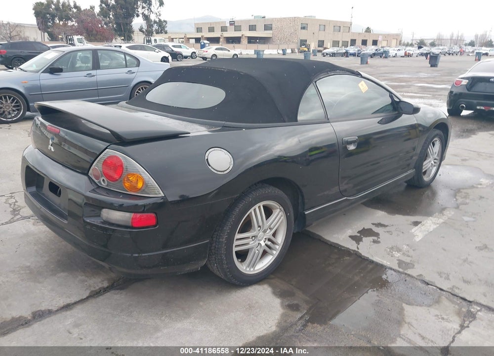 2003 MITSUBISHI ECLIPSE SPYDER GT VIN: 4A3AE55H93E185168