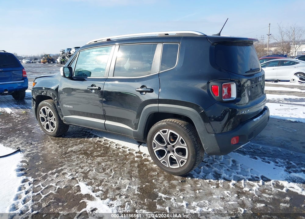 2016 JEEP RENEGADE LIMITED VIN: ZACCJBDT0GPE36152