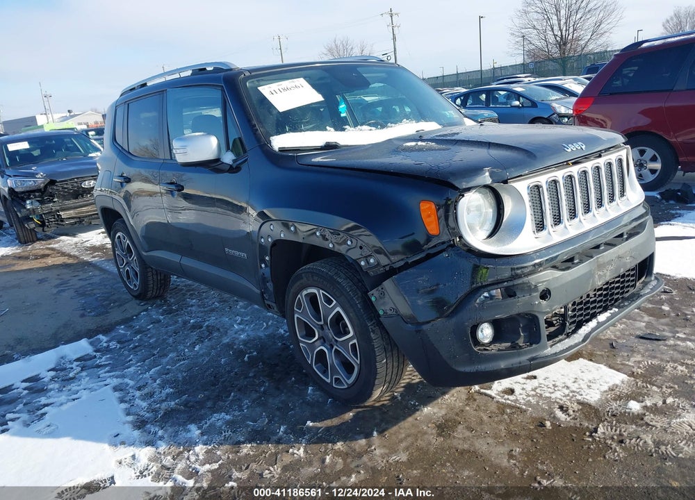 2016 JEEP RENEGADE LIMITED VIN: ZACCJBDT0GPE36152