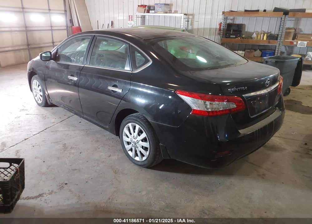 2013 NISSAN SENTRA S VIN: 3N1AB7AP1DL763904