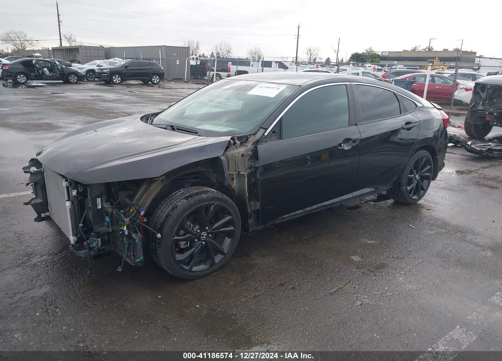 2019 HONDA CIVIC SPORT VIN: 19XFC2F89KE212707