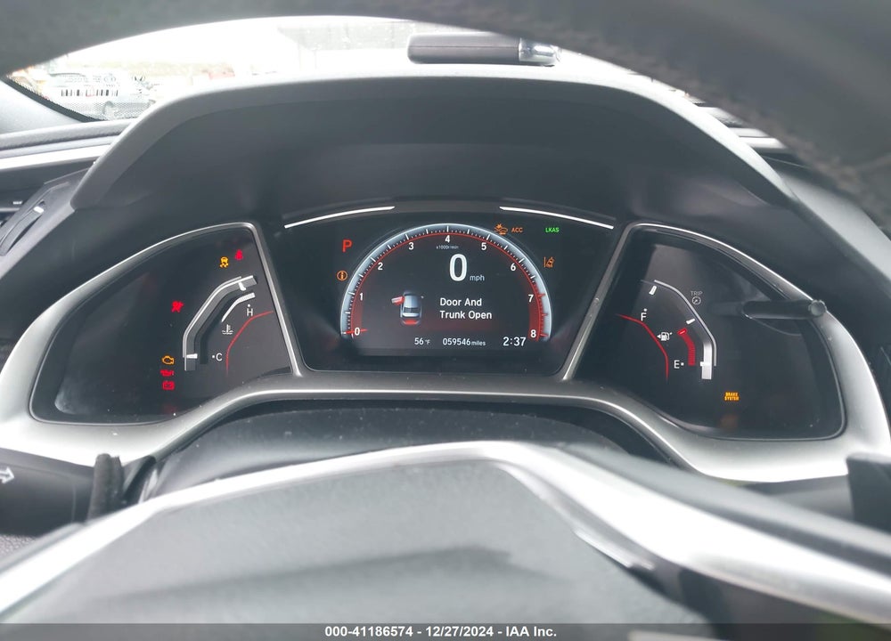 2019 HONDA CIVIC SPORT VIN: 19XFC2F89KE212707