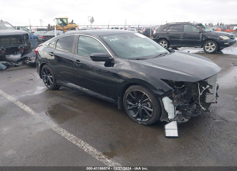 2019 HONDA CIVIC SPORT VIN: 19XFC2F89KE212707