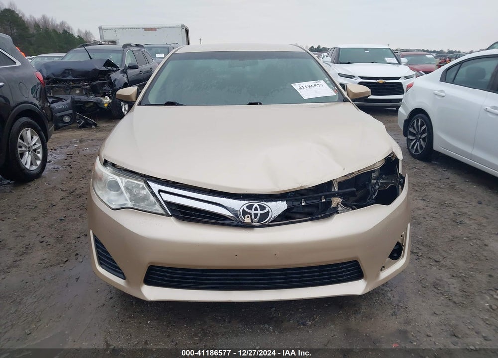 2012 TOYOTA CAMRY LE VIN: 4T4BF1FKXCR166949