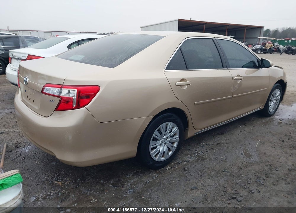 2012 TOYOTA CAMRY LE VIN: 4T4BF1FKXCR166949