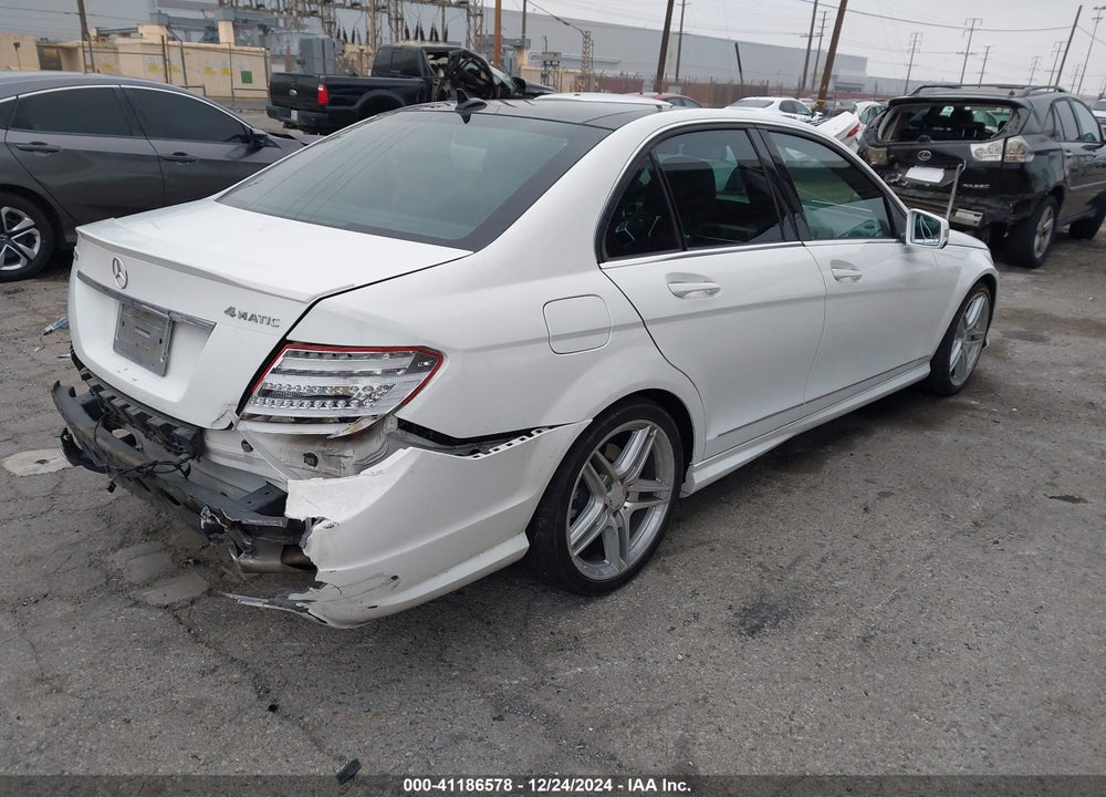 2014 MERCEDES-BENZ C 300 LUXURY 4MATIC/SPORT 4MATIC VIN: WDDGF8AB4EG226400