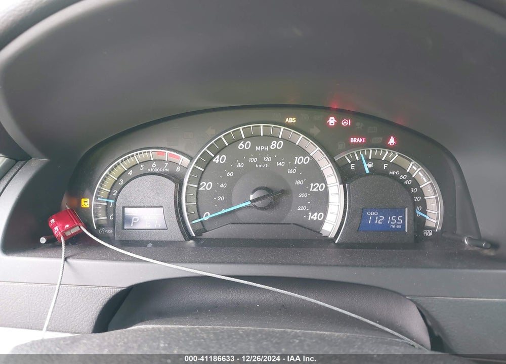2012 TOYOTA CAMRY VIN: 4T1BF1FK9CU140725