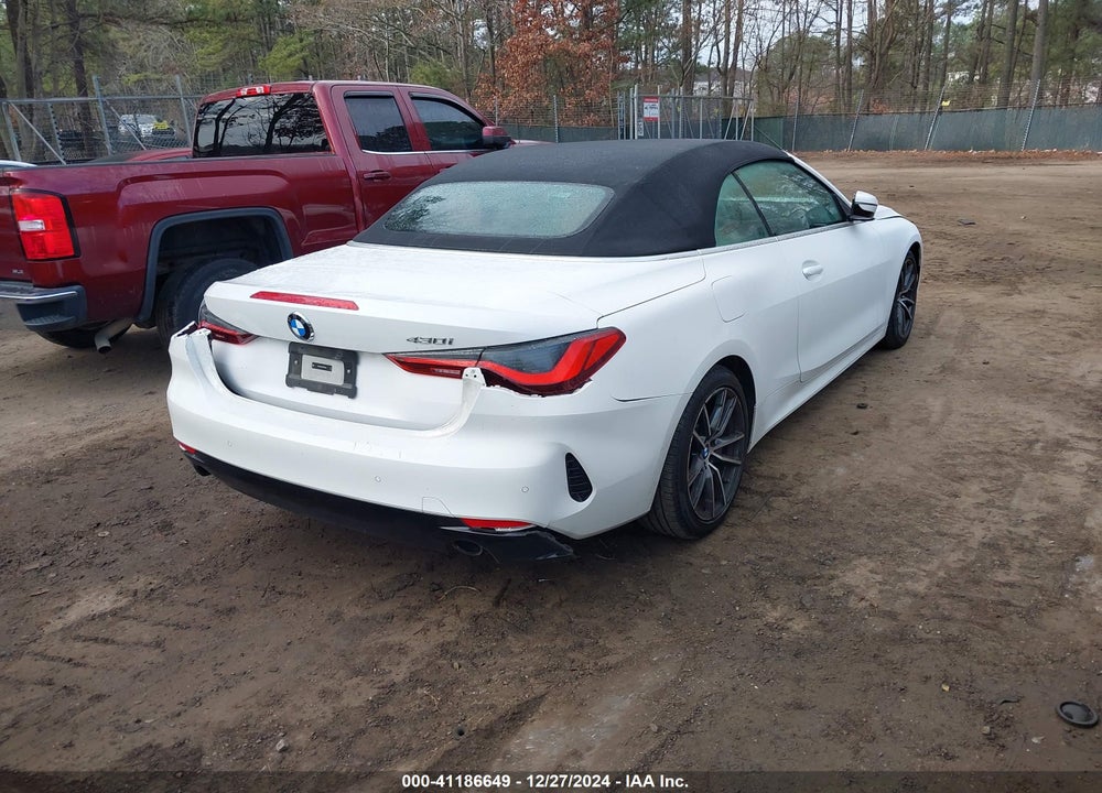 2024 BMW 4 SERIES 430I VIN: WBA23AT04RCP59292