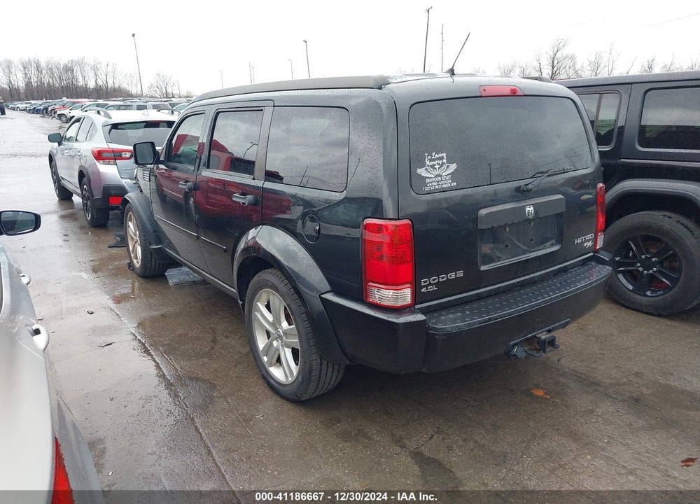 2011 DODGE NITRO HEAT VIN: 1D4PT4GX8BW606360