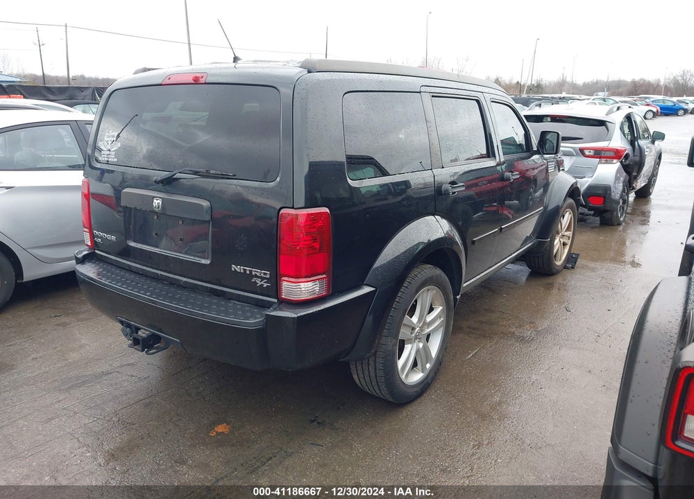 2011 DODGE NITRO HEAT VIN: 1D4PT4GX8BW606360