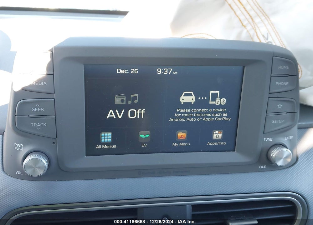 2019 HYUNDAI KONA EV LIMITED VIN: KM8K33AG6KU024095