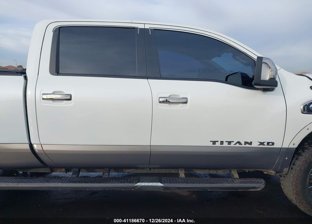 2016 NISSAN TITAN XD PLATINUM RESERVE DIESEL VIN: 1N6BA1F42GN512715