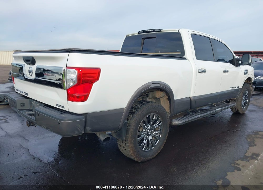 2016 NISSAN TITAN XD PLATINUM RESERVE DIESEL VIN: 1N6BA1F42GN512715