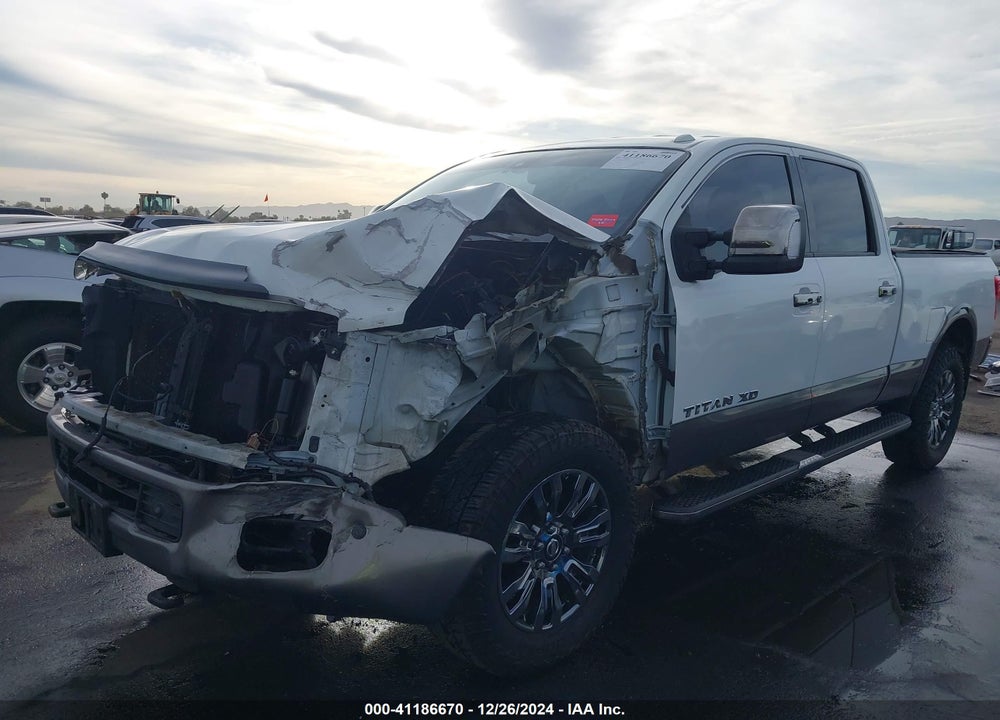 2016 NISSAN TITAN XD PLATINUM RESERVE DIESEL VIN: 1N6BA1F42GN512715