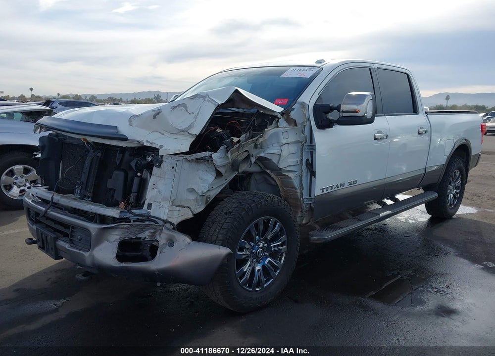 2016 NISSAN TITAN XD PLATINUM RESERVE DIESEL VIN: 1N6BA1F42GN512715