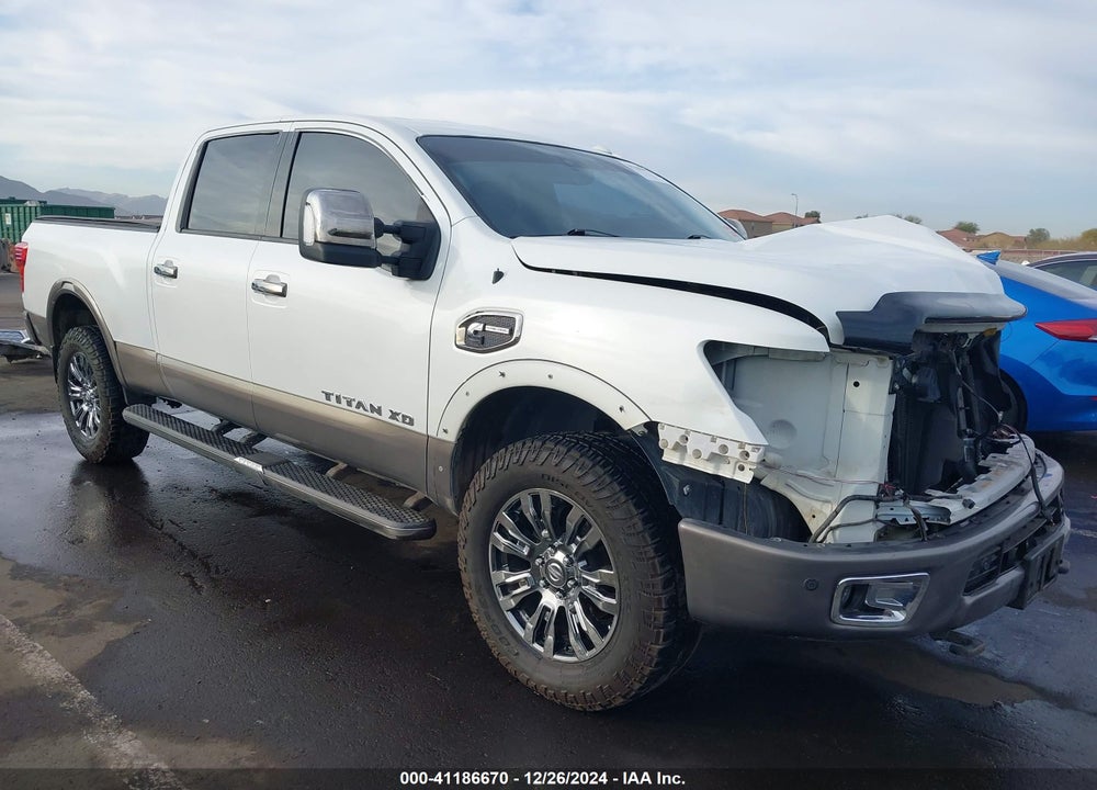 2016 NISSAN TITAN XD PLATINUM RESERVE DIESEL VIN: 1N6BA1F42GN512715
