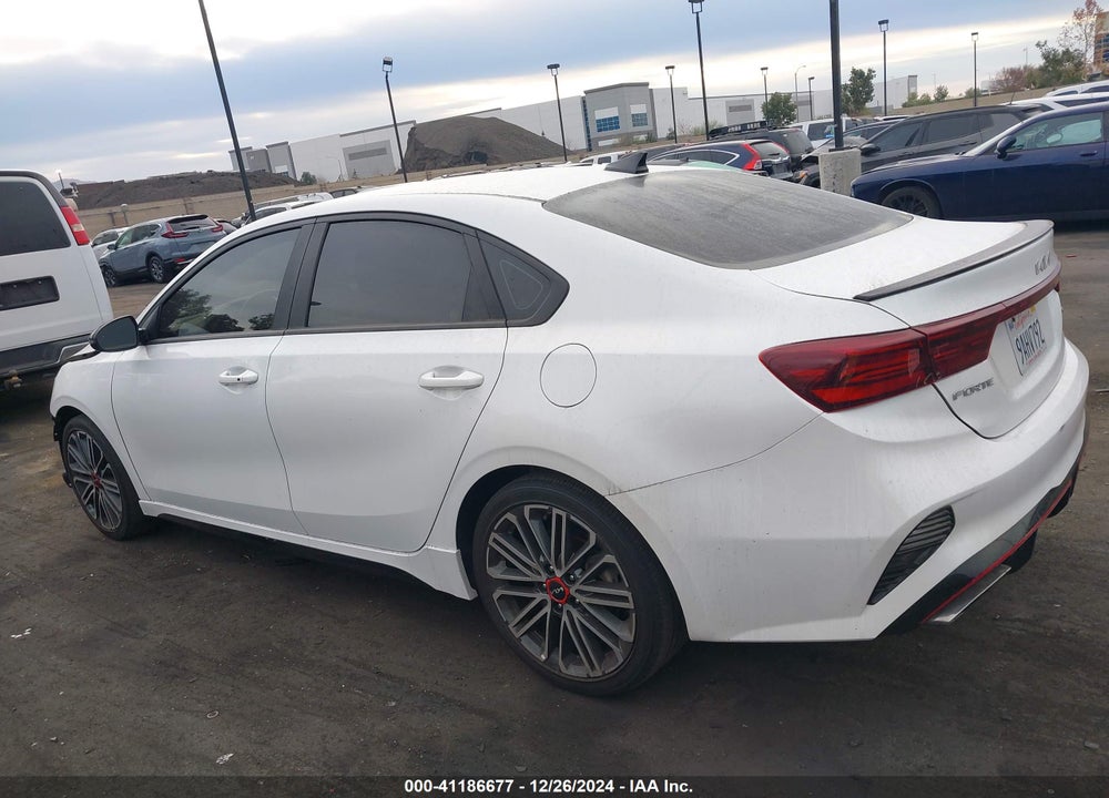 2022 KIA FORTE GT VIN: 3KPF44AC7NE457272