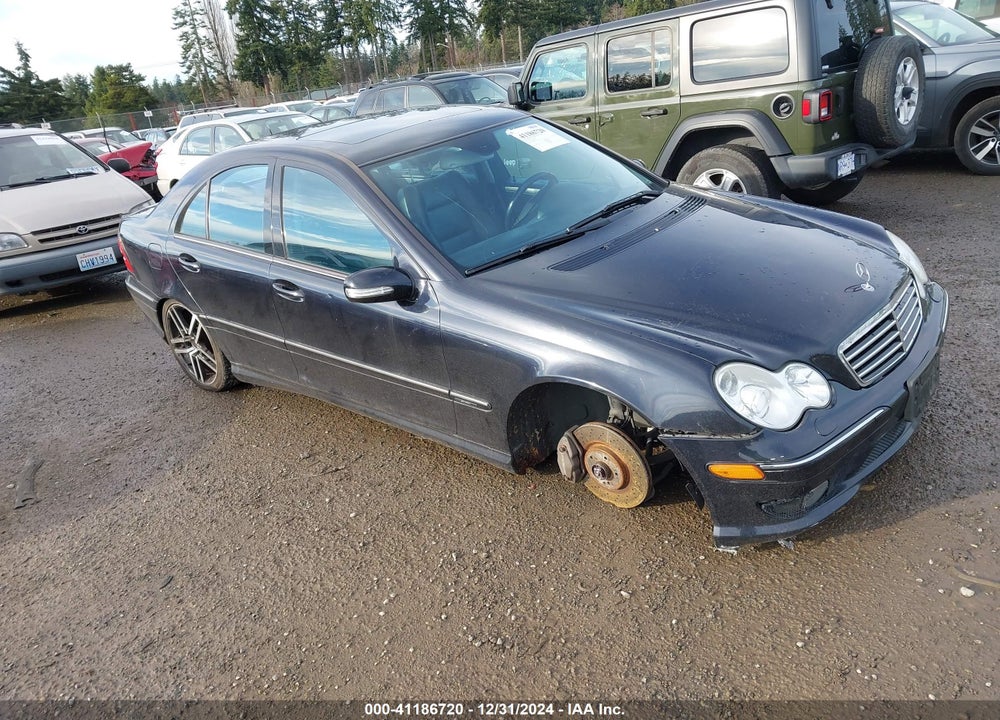 2005 MERCEDES-BENZ C 230 KOMPRESSOR SPORT VIN: WDBRF40J25F702880
