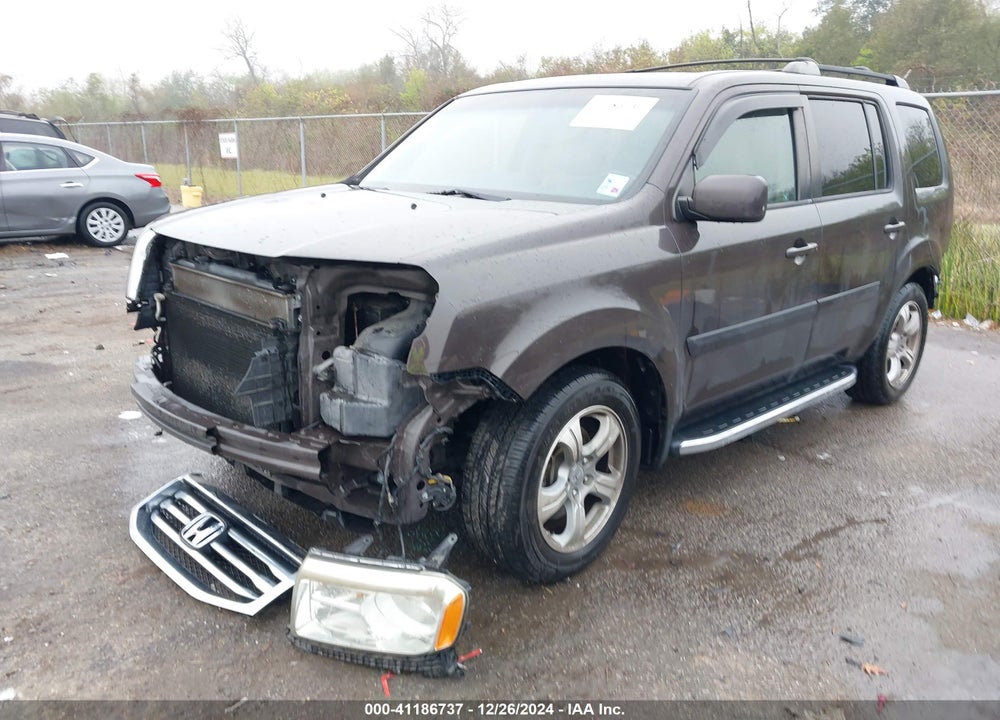 2012 HONDA PILOT EX-L VIN: 5FNYF3H6XCB029216