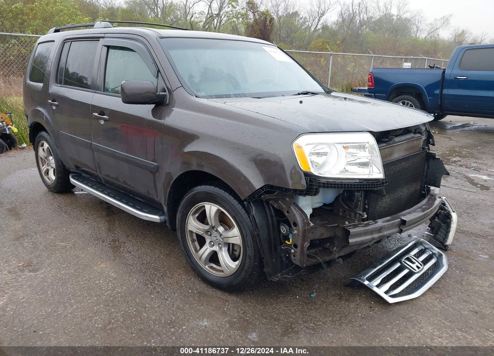 2012 HONDA PILOT EX-L VIN: 5FNYF3H6XCB029216