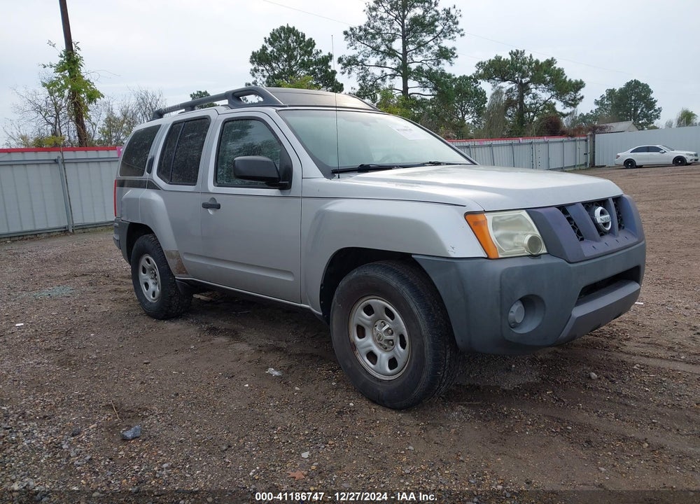 2008 NISSAN XTERRA X VIN: 5N1AN08U58C509844