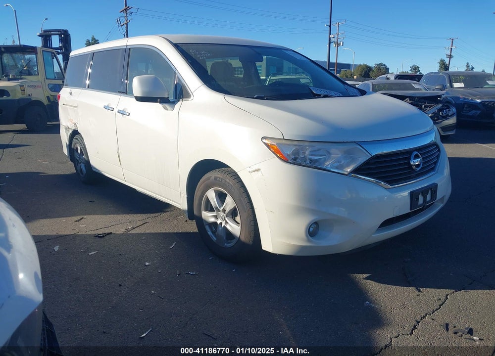 2012 NISSAN QUEST SV VIN: JN8AE2KPXC9047925