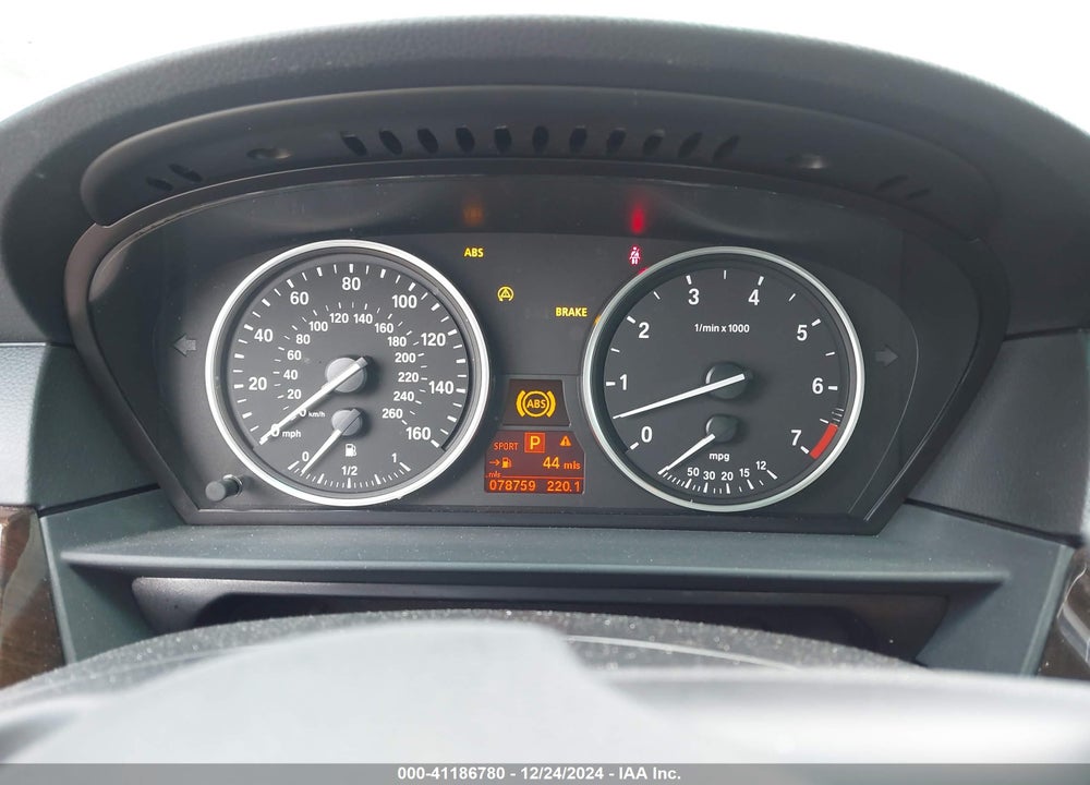 2009 BMW 550I VIN: WBANW53539CT55813