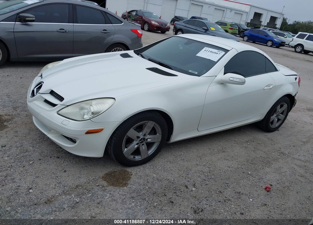 2006 MERCEDES-BENZ SLK 280 VIN: WDBWK54F26F096492