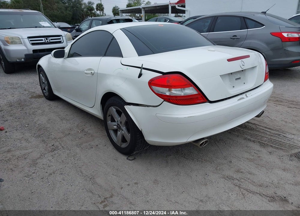 2006 MERCEDES-BENZ SLK 280 VIN: WDBWK54F26F096492